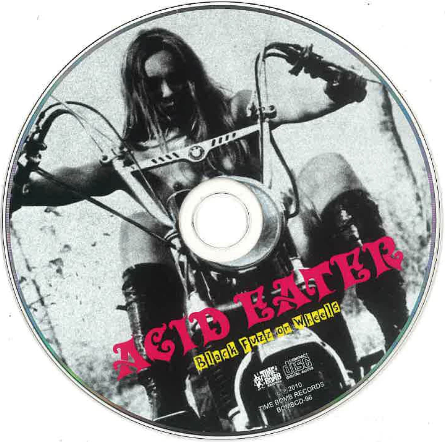 ACID EATER (アシッド・イーター) - Black Fuzz On Wheels (Japan タイムボム 限定 CD/New) '10年セカンド・アルバム!