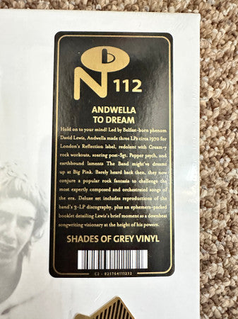 ANDWELLA / ANDWELLAS DREAM (アンドウェラ / アンドウェラズ・ドリーム) - To Dream (US 限定復刻再発 3xLP ボックスセット/New)