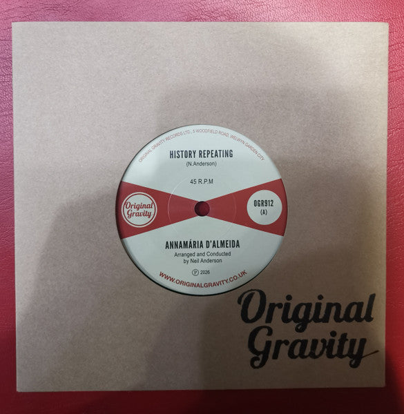 ANNAMÁRIA D’ALMEIDA / Néstor Álvarez (アナマリア・ダルメイダ / ネスター・アルヴァレズ) - History Repeating / Senor Maravilloso (UK 限定 7"/New) 60's スタイル・美メロ・ノーザン& MODラテン・ソウル・インスト!