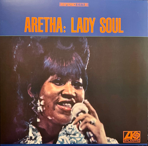 ARETHA FRANKLIN (アレサ・フランクリン) - Lady Soul (US 限定「クリスタル・クリア VINYL」再発ステレオLP/New) '68年SOULチャート1位(POP2位)の大ヒット作