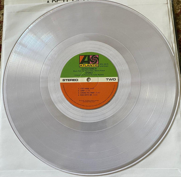ARETHA FRANKLIN (アレサ・フランクリン) - Sparkle (US 限定再発「クリスタル・クリア VINYL」LP/New) '76年R&Bチャート1位名作サントラ!