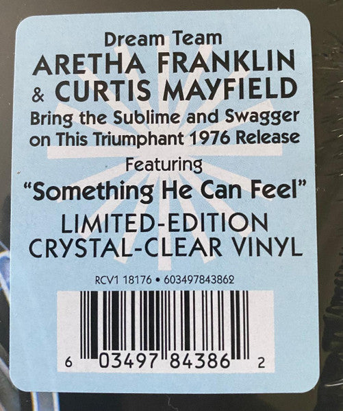 ARETHA FRANKLIN (アレサ・フランクリン) - Sparkle (US 限定再発「クリスタル・クリア VINYL」LP/New) '76年R&Bチャート1位名作サントラ!