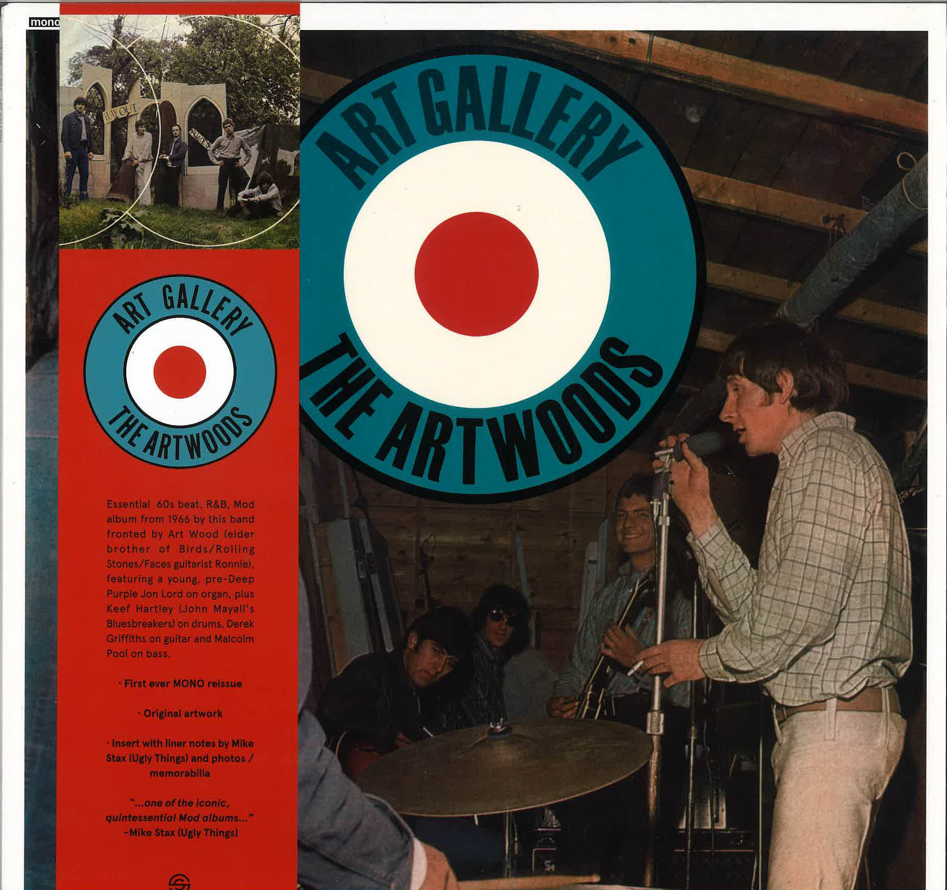 ARTWOODS (ジ・アートウッズ) - Art Gallery (EU 限定復刻再発モノラル「黒盤」LP/New)