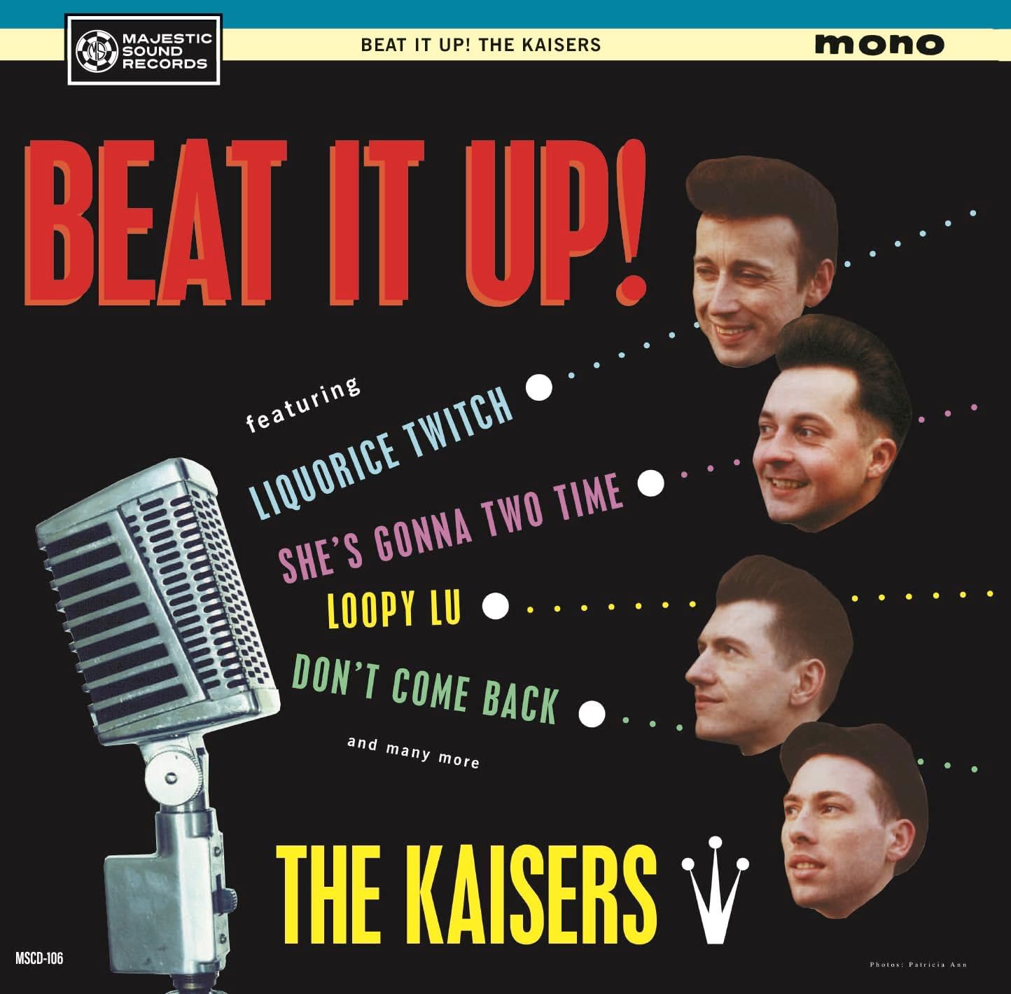 KAISERS (カイザーズ) - Beat It Up ! (日本400枚限定再発 モノラル CD/New) '95年名作サード・アルバム 初再発化! 10/1 発売!