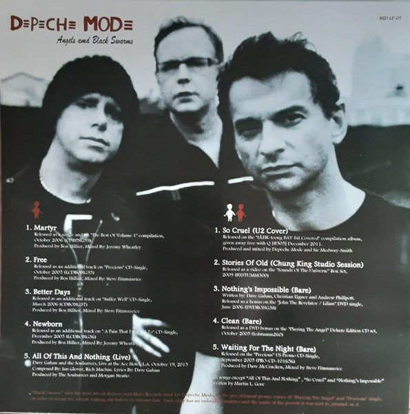 DEPECHE MODE (デペッシュ・モード) - Angels And Black Swarms (EU 限定リリース LP/NEW) レア音源コンピレーション