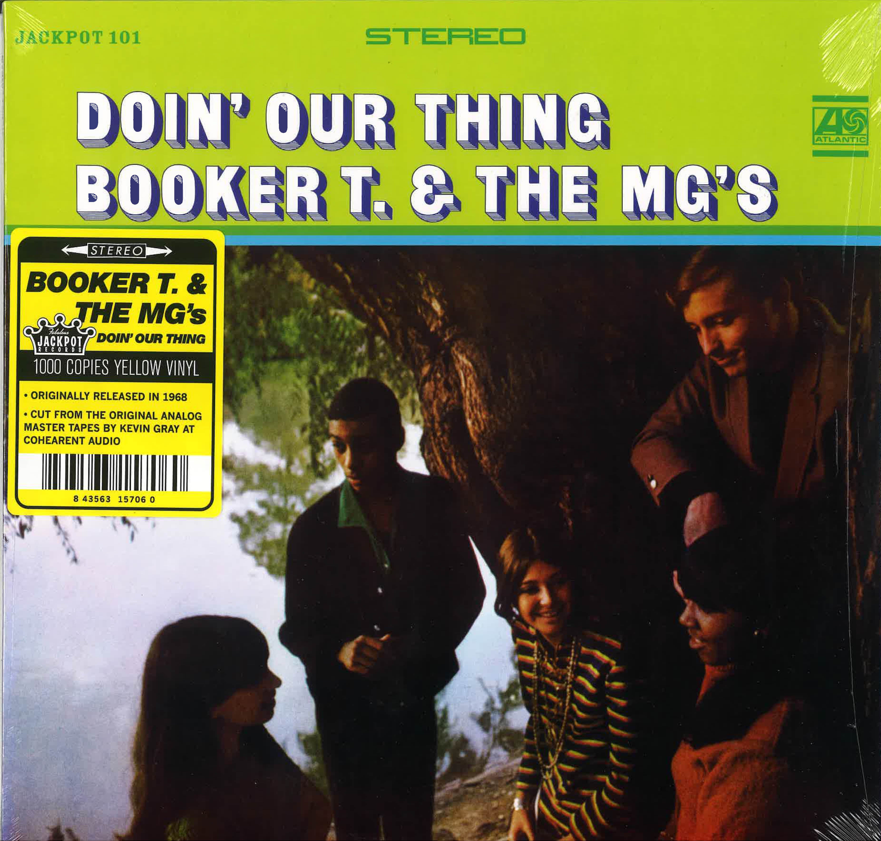 BOOKER T.& THE MG’S (ブッカーT&MG'S) - Doin' Our Thing (US 1000枚限定「イエロー VINYL」正規再発ステレオ LP/New) '68年MODソウル名作6作目アルバム!