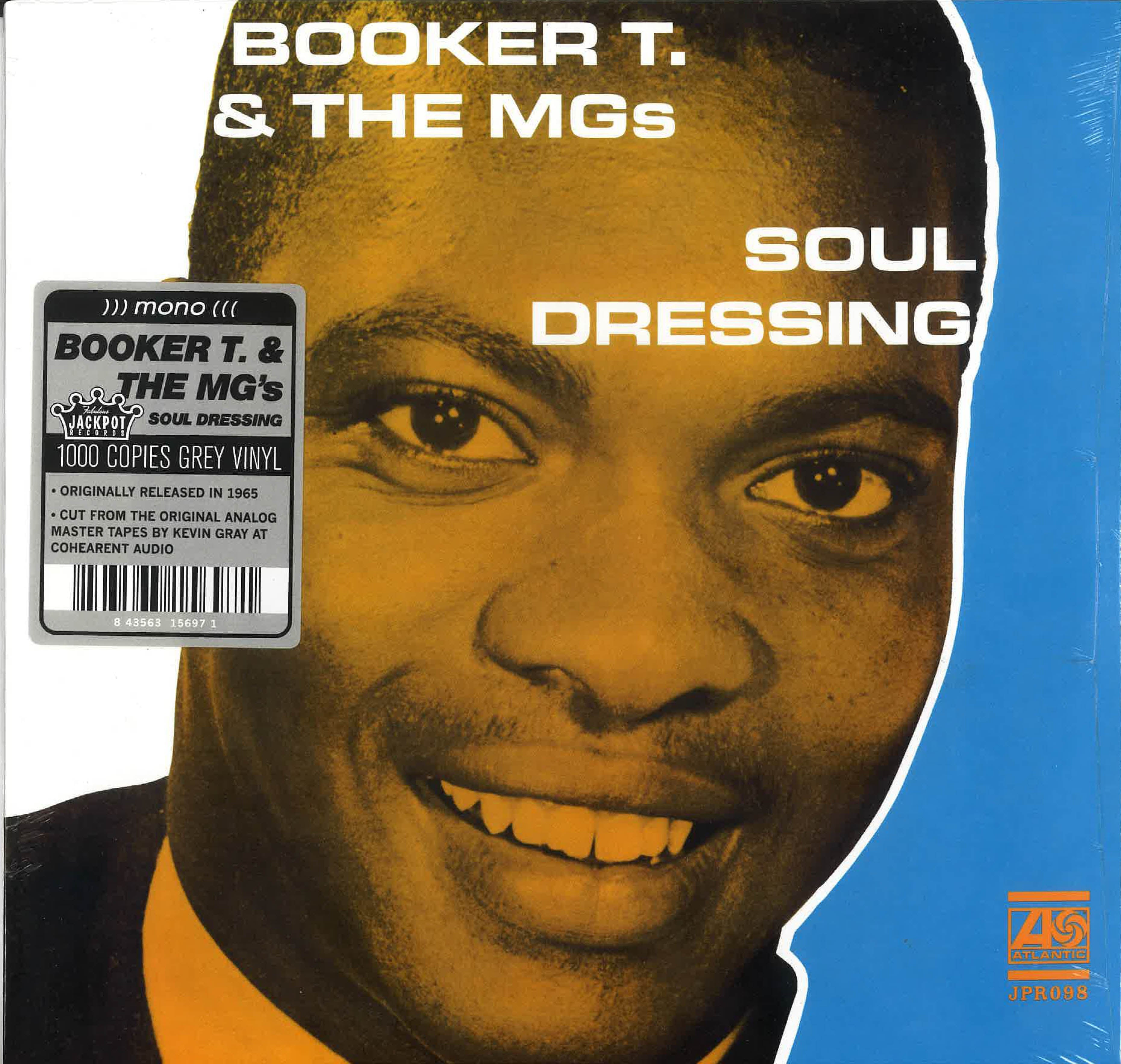 BOOKER T.& THE MG’S (ブッカーT&MG'S) - Soul Dressing (US 1000枚限定「グレイ VINYL」正規再発モノラル LP/New) '65年MODソウル名作セカンド・アルバム!