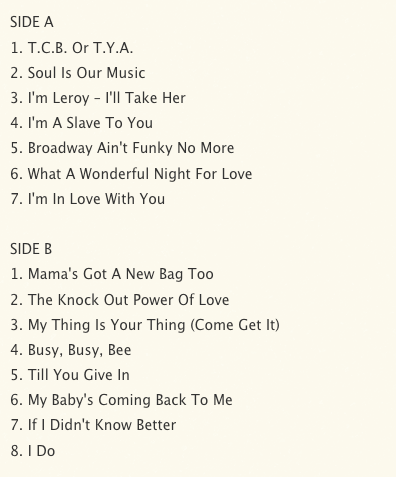 BOBBY PATTERSON (ボビー・パターソン) - My Thing Is Your Thing (US サンデイズド社限定復刻再発「モノラル」 LP/New) '66〜'70年充実期の未発表曲を含むコンピ