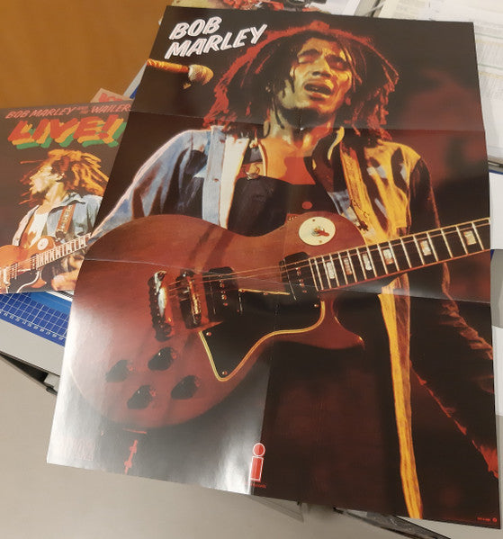 BOB MARLEY & THE WAILERS (ボブ・マーリー & ザ・ウェイラーズ) - Live ! (世界共通「ジャマイカン・プレス・シリーズ」限定復刻再発ステレオ LP+ポスター/New)