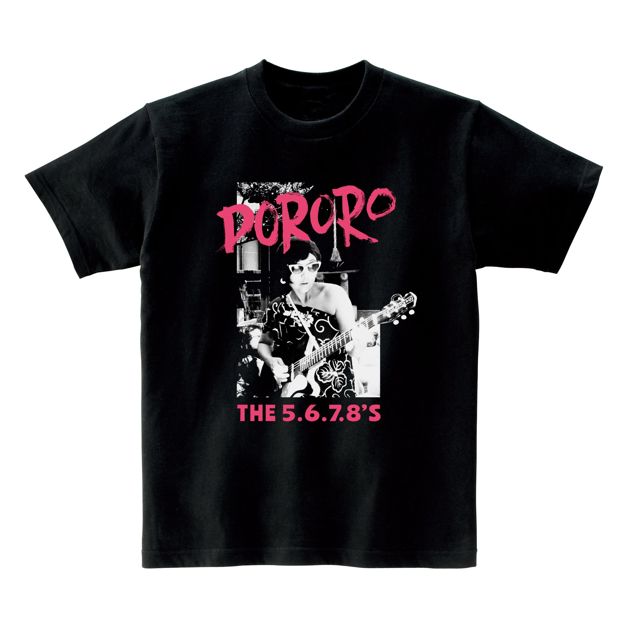 5.6.7.8’S , The (ザ・ファイブ・シックス・セブン・エイツ) - Dororo (どろろの歌 ) (Japan タイムボム限定 Tシャツ「ピンクロゴ」/New)