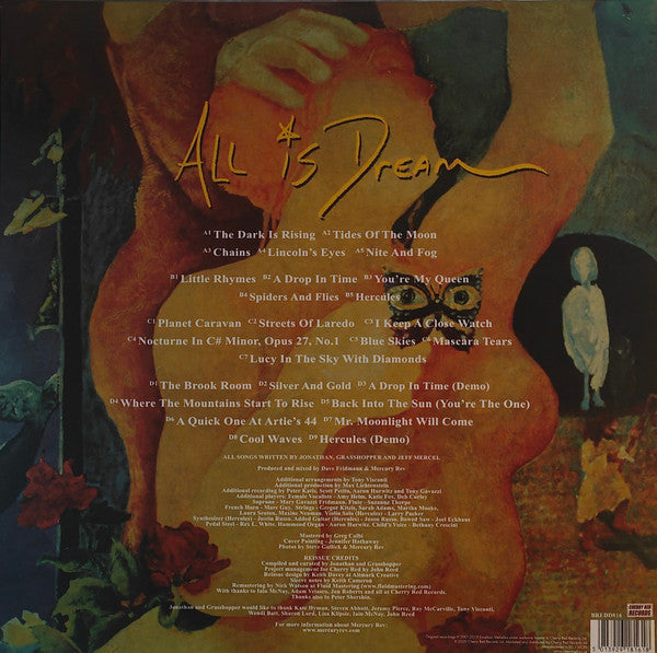 MERCURY REV (マーキュリー・レヴ) - All Is Dream (UK限定復刻再発「クリアブルーヴァイナル」 2xLP/NEW) '01年5thアルバム