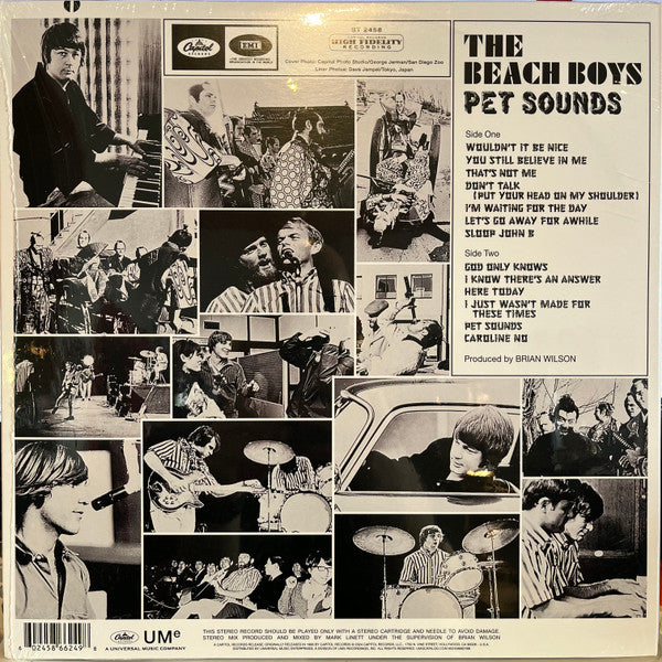 BEACH BOYS (ビーチ・ボーイズ) - Pet Sounds (Worldwide RSD エッセンシャル・エディション限定リマスター再発「コークボトル・クリア VINYL」ステレオLP/New) 既にコレクタブル!