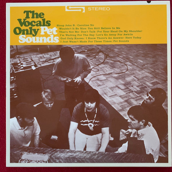 BEACH BOYS (ビーチ・ボーイズ) - The Vocal Only Pet Sounds (EU 限定プレス LP/New) 名作「ペット・サウンズ」の、ヴォーカル・トラックのチャンネルのみ収録の「ア・カペラ」アルバム!