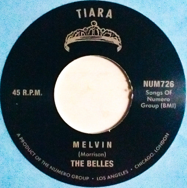 BELLES, THE (ザ・ベルズ) - Melvin / Come Back (US 限定再発「ブルーマーブル VINYL」7" /New) 米ガールズガレージ66年デビューシングル!