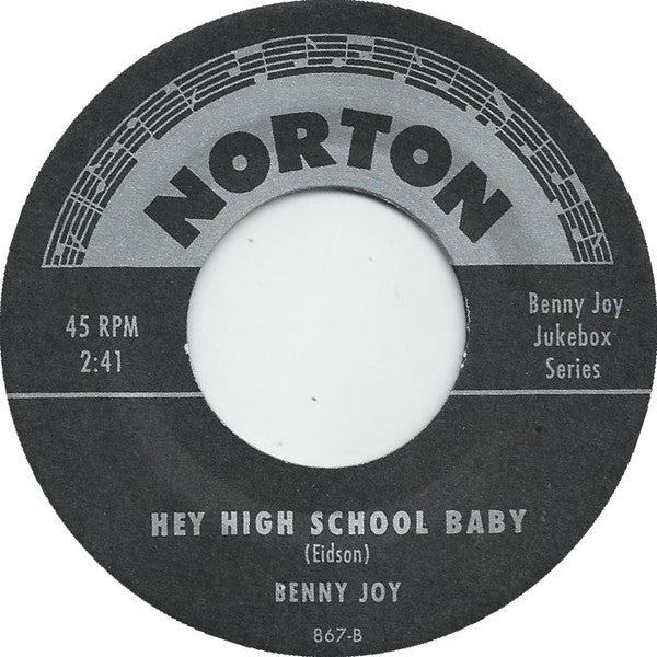 BENNY JOY (ベニー・ジョイ) - Little Red Book / Hey High School Baby (US 限定再発 7" /廃盤 New)
