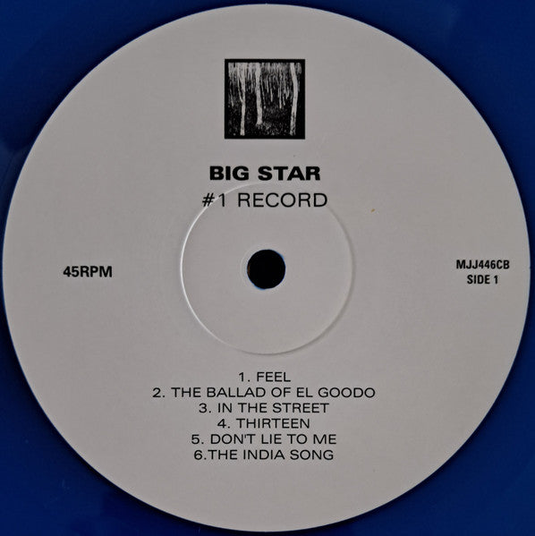 BIG STAR (ビッグ・スター) - #1 Record (フランス 限定「ブルーVINYL」再発 LP/ New) アレックス・チルトン在籍、’73年デビュー・アルバム