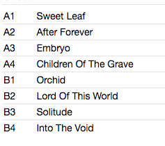 BLACK SABBATH (ブラック・サバス) - Master Of Reality (UK 限定復刻再発アナログ LP-エンボス・ジャケ/ New)