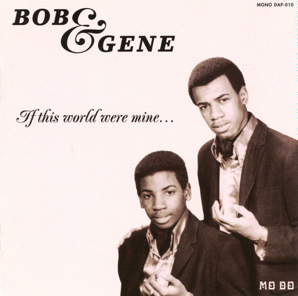 BOB & GENE (ボブ&ジーン) - If This World Were Mine (US 限定復刻再発 CD/New)