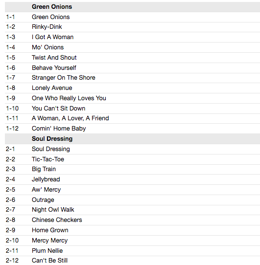 BOOKER T.& THE MG’S (ブッカーT&MG‘S) - Original Album Series (EU 限定合体再発CDx5枚組ボックス・セット/New)