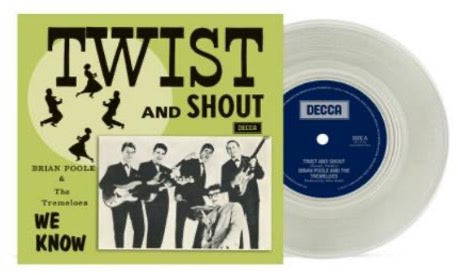 Brian Poole & The Tremeloes (ブライアンプール&ザ・トレメローズ) - Twist & Shout / We Know (2024 RSD 限定カラー 7"/New)