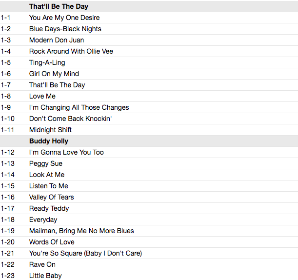 BUDDY HOLLY (バディ・ホリー) - Four Classic Albums (UK 限定再発 2xCD/New)