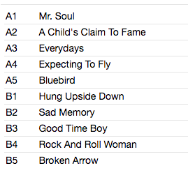 BUFFALO SPRINGFIELD (バッファロー・スプリングフィールド) - Buffalo Springfield Again (EU 限定再発「クリスタル・クリア・ヴァイナル」モノラル LP/New)