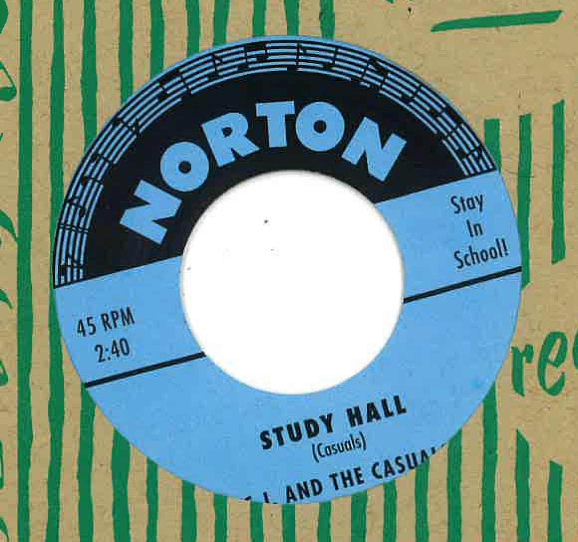 C.J. & THE CASUALS (シー・ジェイ&ザ・カジュアルズ) - Study Hall / Zombie (US 限定再発 7" /廃盤 New)