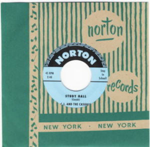 C.J. & THE CASUALS (シー・ジェイ&ザ・カジュアルズ) - Study Hall / Zombie (US 限定再発 7" /廃盤 New)