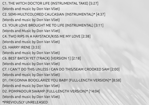 CAPTAIN BEEFHEART (キャプテン・ビーフハート) - SPOTLIGHT KID (2024 RSD 4000枚限定再発「ミルキークリア VINYL」2xLP/New)