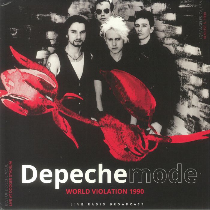 DEPECHE MODE (デペッシュ・モード) - World Violation 1990 - Live (Dutch 限定180グラム重量 LP/NEW)