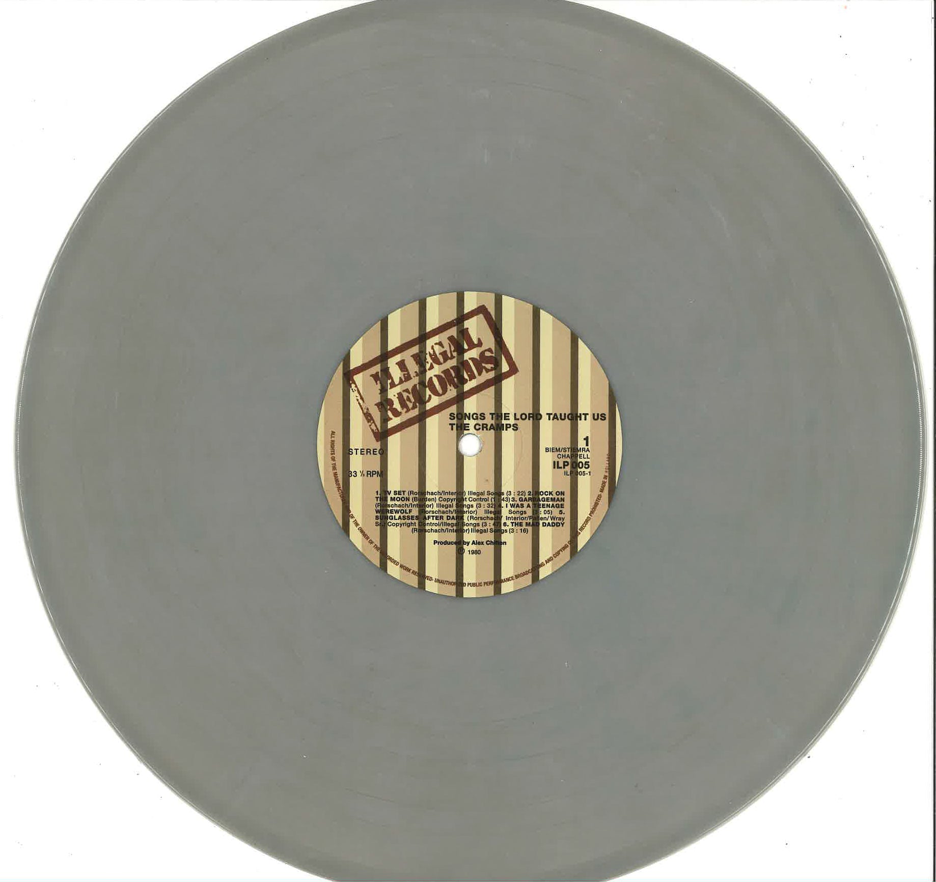 CRAMPS (クランプス) - Songs The Lord Taught Us (EU 限定リプロ再発「グレイ・マーブルカラーVINYL」LP/New)’80年フルデビュー・アルバム!