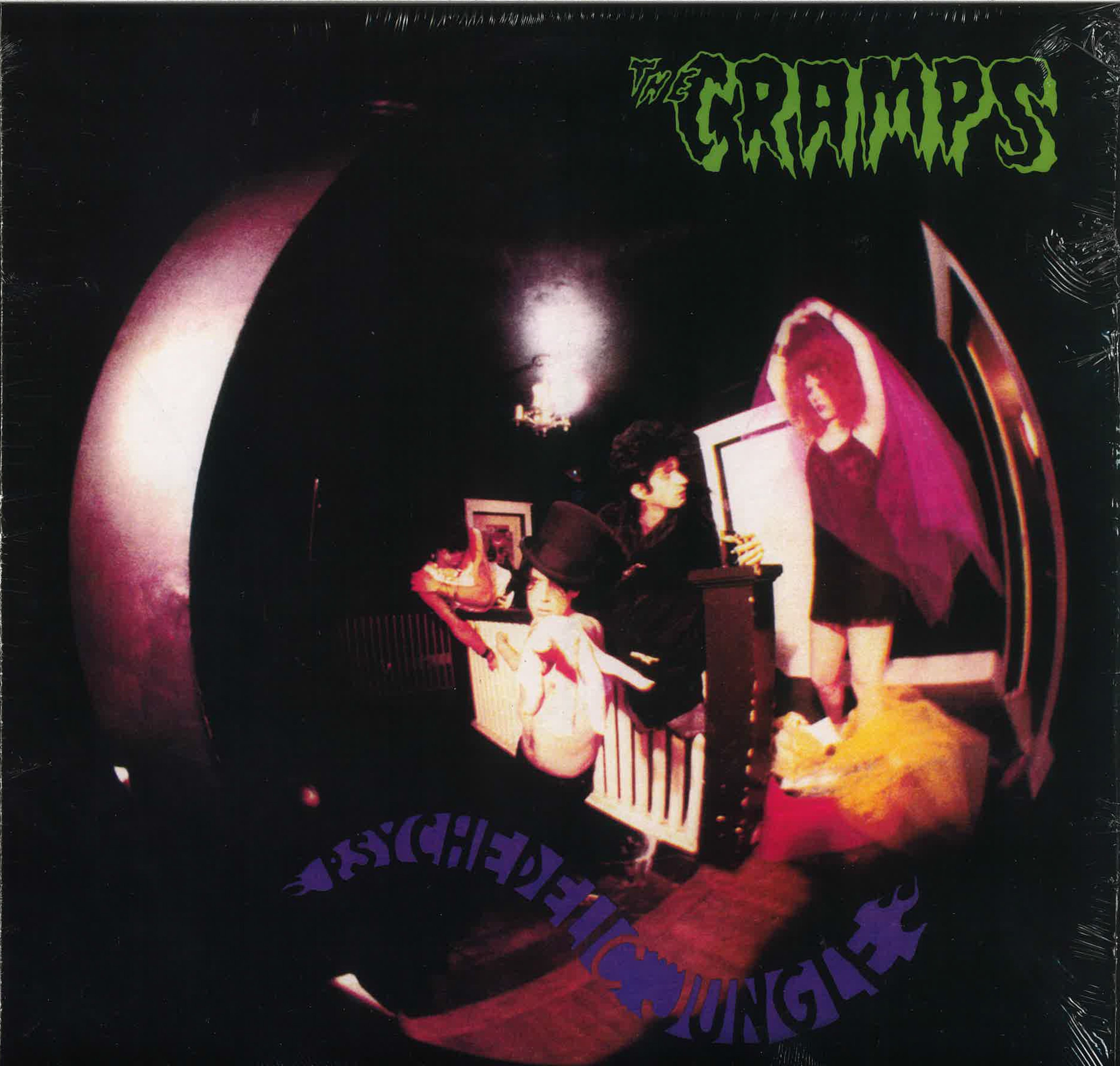 CRAMPS (クランプス) - Psychedelic Jungle (EU 限定リプロ再発「光に透かすとカラーの黒盤」 LP/New)’81年名作フル・セカンド・アルバム