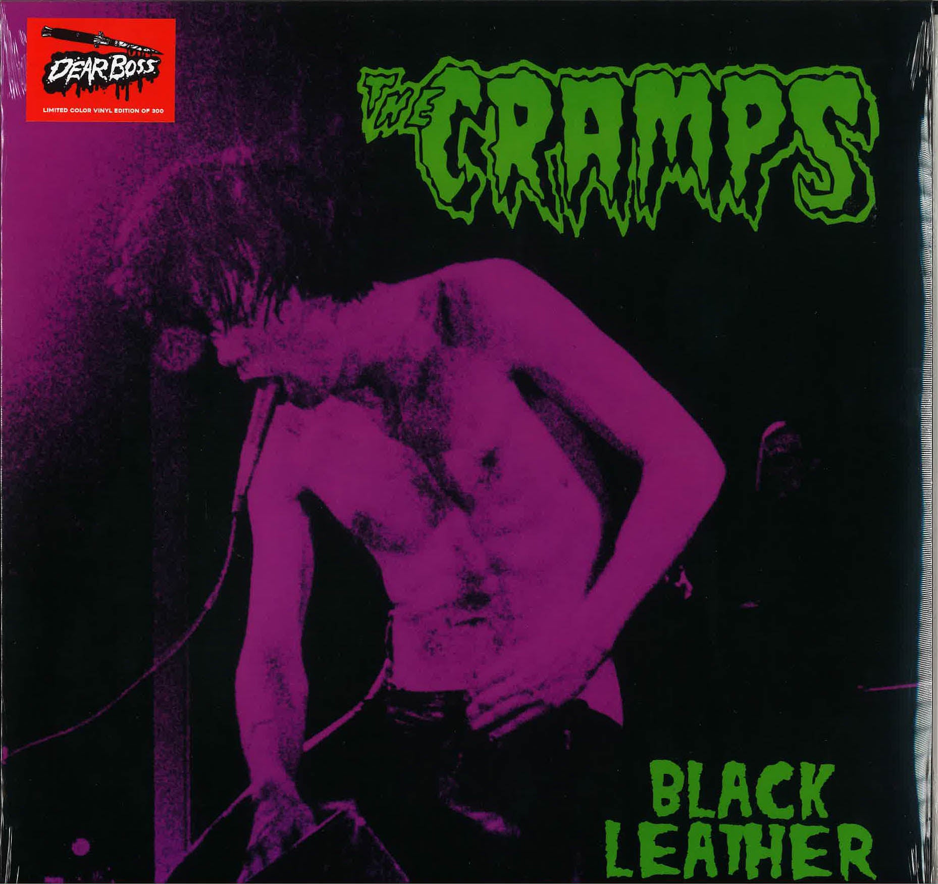 CRAMPS (クランプス) - Black Leather (EU 300枚限定「カラーVINYL 」LP/New) '80年S.F.熱狂ライブ!