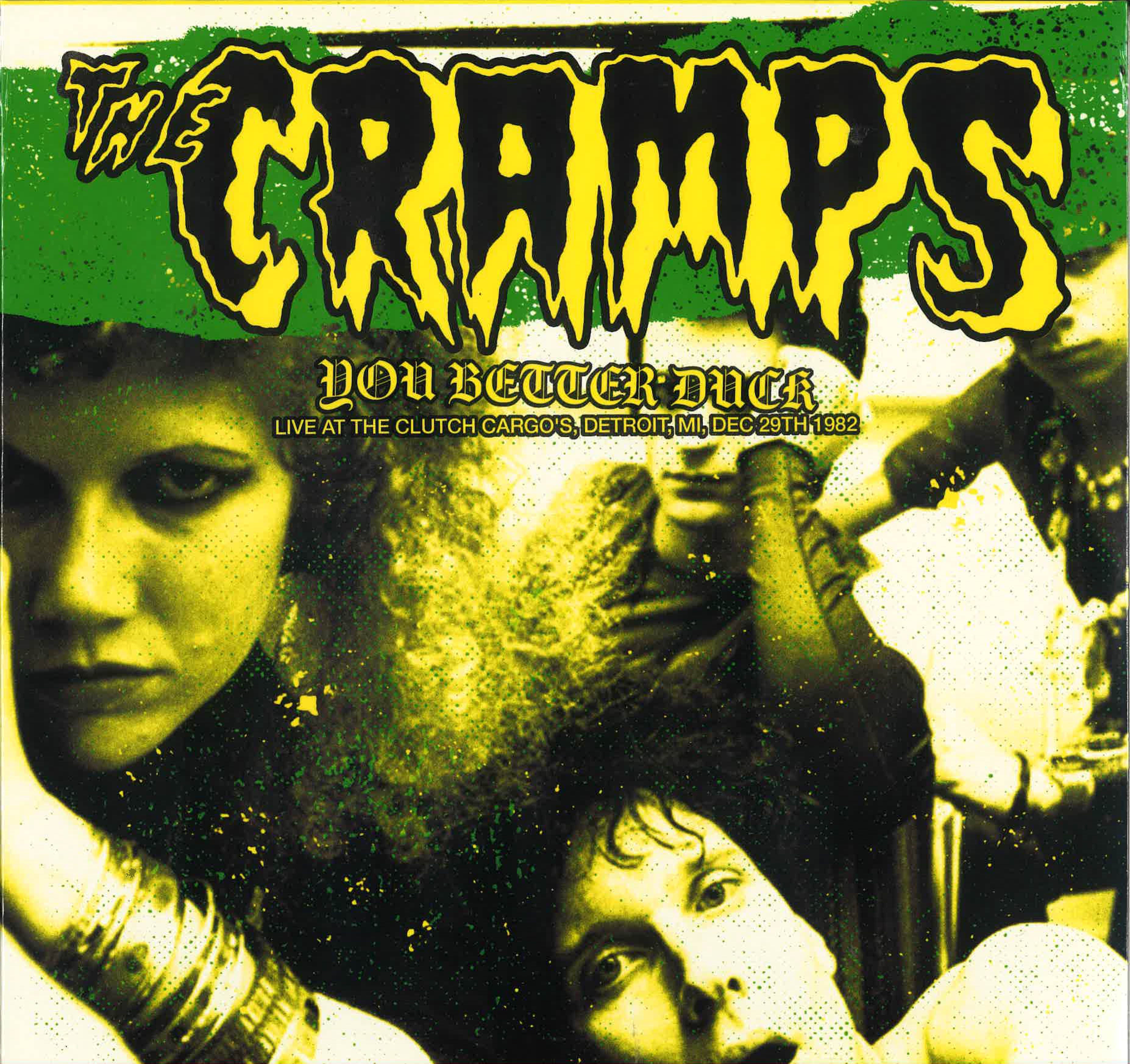 CRAMPS (クランプス) - You Better Duck : Live at Clutch Cargo's, Detroit 1982 (EU  限定プレス LP/New)