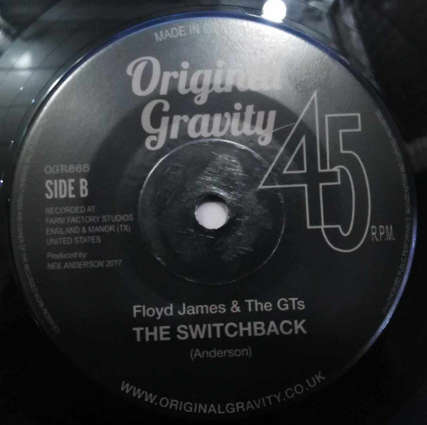 CURTIS BAKER & THE BRAVEHEARTS / FLOYD JAMES & The GT's (カーティス・ベイカー&ブレーヴハーツ / フロイド・ジェイムス & ジーティーズ) - By Hook Or By Crook / The Switchback (UK 限定 スプリット 7"+カンパニースリーブ/New)