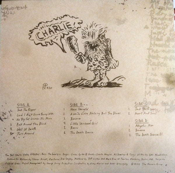 CHARLIE MEGIRA & The Bet She’an Valley Hillbillies (チャーリー・メギラ ) - The End Of Teenage (US 限定ボーナス入り再発「黒盤」2xLP/New)