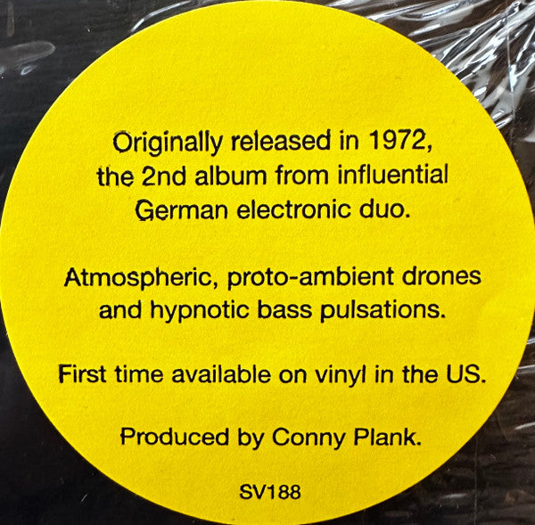 CLUSTER (クラスター) - Cluster II (US 限定復刻再発 LP/New) ジャーマン・エレクトロニクス巨匠'72年名作セカンド・アルバム!