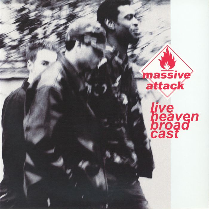 MASSIVE ATTACK (マッシヴ・アタック) - Live Heaven Broadcast (EU 限定500枚「クリスタルクリア盤」 LP/NEW) '98年スウェーデン録音ライブアルバム