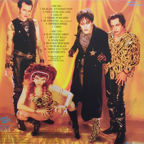 CRAMPS (クランプス) - Fiends Of Dope Island (スウェーデン限定ボーナス入りリプロ再発14曲入りLP/New) '03年ラスト・アルバム!