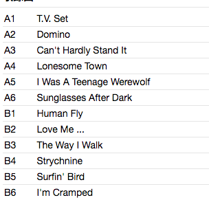 CRAMPS (クランプス) - Memphis Poseurs - The 1977 Demos (US 限定「パープル VINYL 」LP/New)