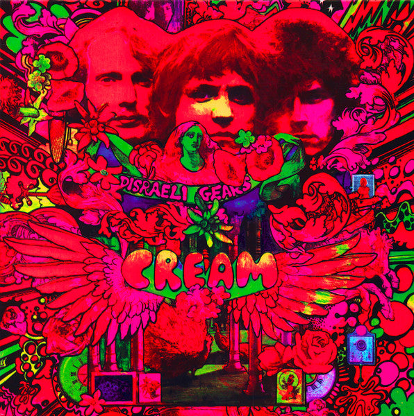 CREAM (クリーム) - Disraeli Gears (EU Lilith 限定復刻再発180g モノラル LP+エンボスジャケ/New)67年2ndアルバム