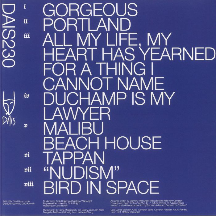 COLD GAWD (コールド・ガウド) - I'll Drown On This Earth (US 限定リリース LP/NEW)