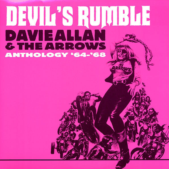 DAVIE ALLAN & THE ARROWS (デヴィ・アラン & ザ・アロウズ) - Devil's Rumble (Anthology '64-'68) (US サンデイズド社限定モノラル 2xLP/廃盤 New)
