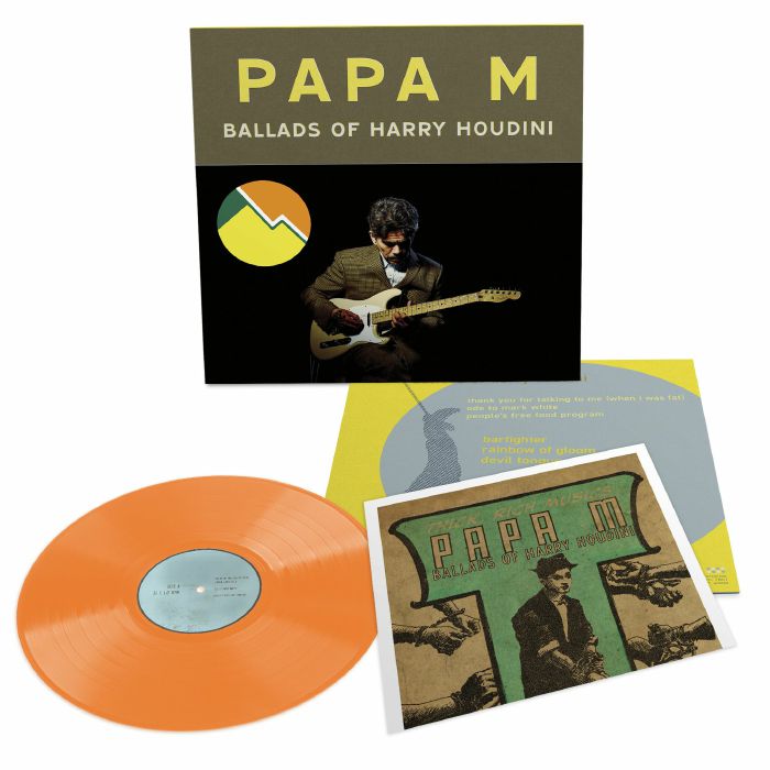 PAPA M (パパ・M) - Ballads Of Harry Houdini (US 限定「オレンジヴァイナル」 LP/NEW) '24年アルバム