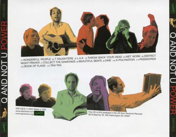Q AND NOT U (Q・アンド・ノット・U) - Power (US 限定リリース CD/NEW)