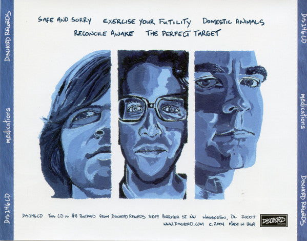 MEDICATIONS (メディケーションズ) - S.T. <1st EP> (US 限定リリース CD/NEW) '04年デビューEP