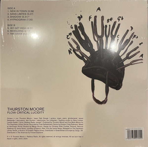 THURSTON MOORE (サーストン・ムーア) - Flow Critical Lucidity (UK 限定リリース LP+フレキシ7インチ/NEW)