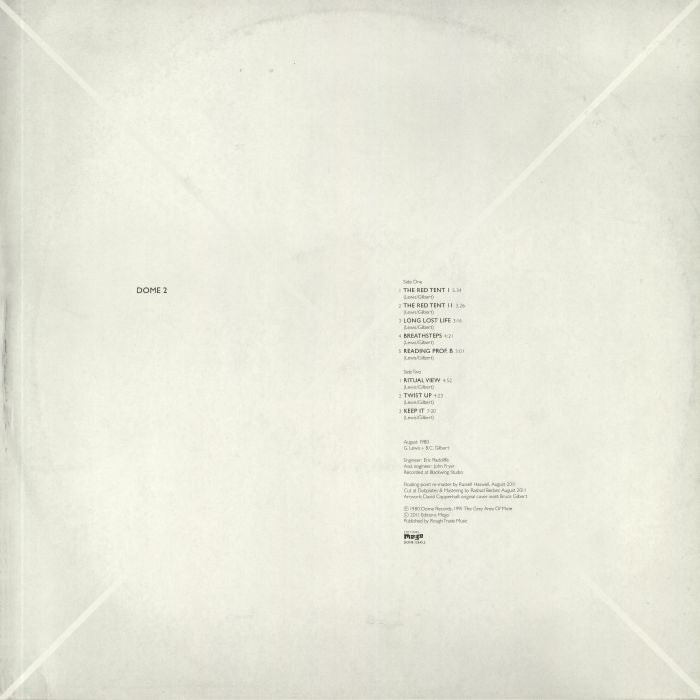 DOME (ドーム) - Dome 2 (Austria 限定復刻再発 LP/NEW)