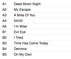 DEAD MOON (デッドムーン) - Unknown Passage (US 限定リマスター再発モノラル LP/ New) 米カルトガレージ'89年2nd アルバム