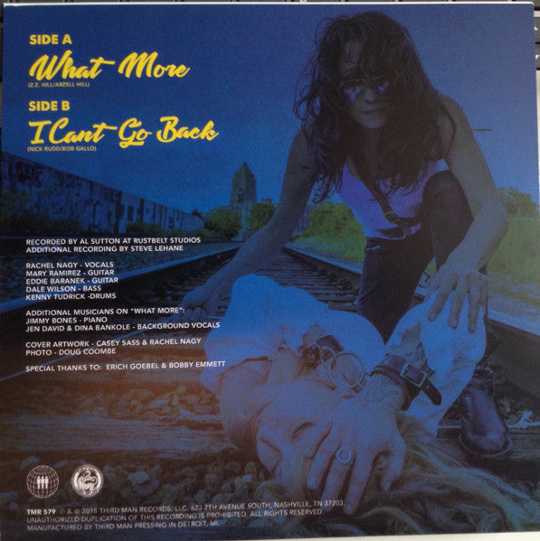 DETROIT COBRAS (デトロイト・コブラス) - What More / I Can't Go Back (US サードマン社ジャケ付き7インチ/New) '18年復帰第一弾シングル!